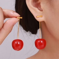  عکس1 گوشواره گیلاس